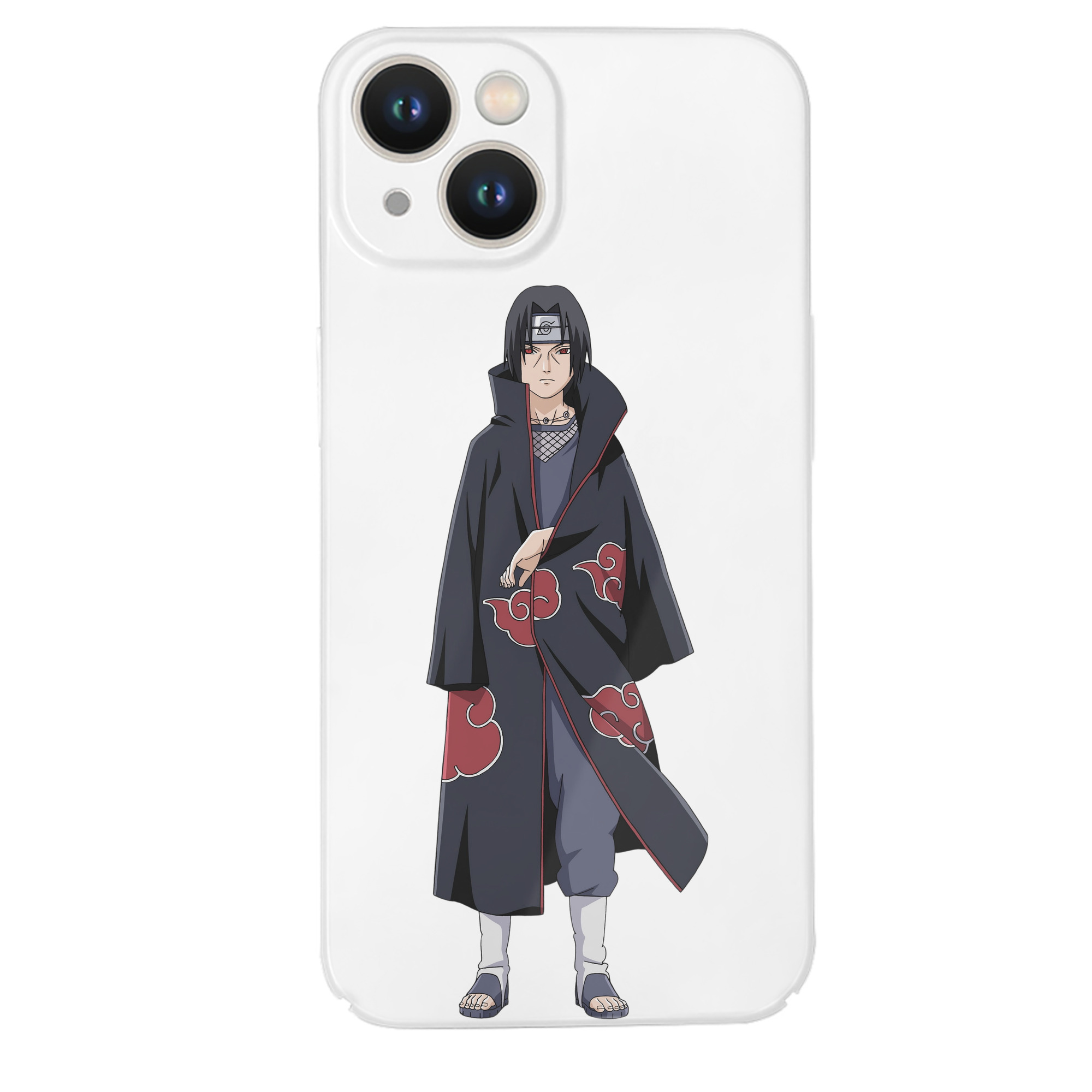 （画像用） NARUTO -ナルト- うちは イタチ Uchiha Itachi 【iPhone 14シリーズ対応】ハードケース
